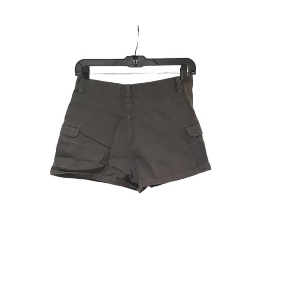 French Laundry Women's Olive Green Mid Rise Cargo Shorts Sz 7/8 - Picture 2 of 6